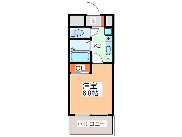 ワイズシャト－京橋の物件間取画像